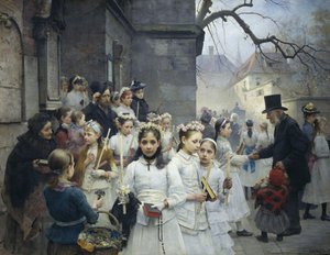 Nach der ersten Kommunion von Karl Frithjof Smith