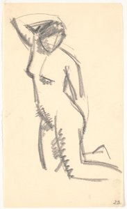 Kniendes Modell von Karl Isakson