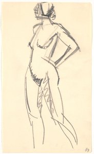 Stehendes Modell von Karl Isakson