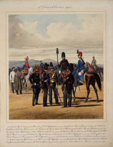Erste leichte Kavalleriedivision, 1867 von Karl Karlovich Piratsky