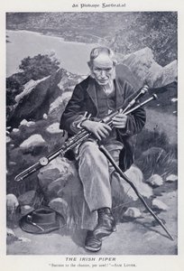 Der irische Dudelsackspieler