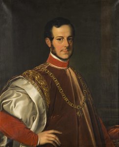 Porträt von Prinz Johann Adolf II. von Schwarzenberg 1799-1888, 1852