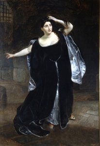 Giuditta Pasta (1797-1865) und „Anne Boleyn“ von Karl Pavlovich Bryullov