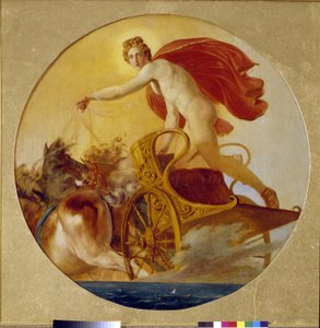 Phoebus fährt den Sonnenwagen von Karl Pavlovich Bryullov