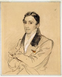 Porträt von Francesco Domenico Guerrazzi, italienischer Schriftsteller von Karl Pavlovich Bryullov
