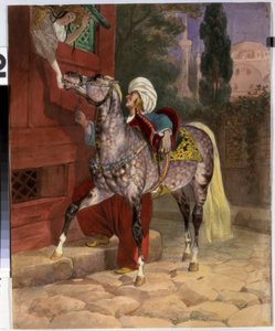 Rendezvous in Konstantinopel von Karl Pavlovich Bryullov