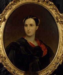 Porträt der Gräfin Olga Pawlowna Fersen Stroganova 1808-1837, um 1837 von Karl Pavlovich Bryullov