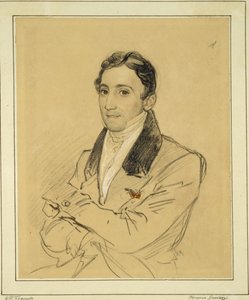 Porträt des Schriftstellers Francesco Domenico Guerrazzi 1804-1873, 1834