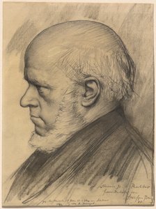 Adolph Menzel von Karl Stauffer Bern