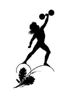 Illustration für Göttliche Jugend von K. W. Diefenbach