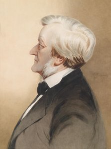 Porträt des Komponisten Richard Wagner