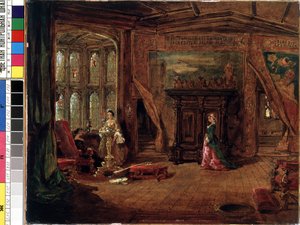 Innenszene von Karl Zimmermann