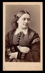 Porträt von Clara Schumann