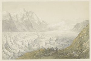 Pasterze-Gletscher bei Heiligenblut von Karoly Lajos Libay