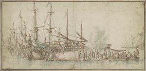 Schiffsreparatur von Kasper van Eyck
