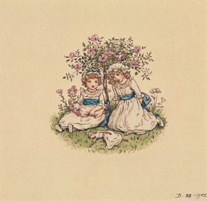 Illustration für den Valentinstag, 1902
