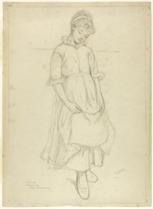 Stehendes Mädchen