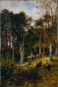 Landschaft (Vier Figuren im Wald)