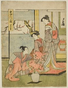 Akt Vier: Enya Hangans Schloss aus dem Stück Chushingura (Schatz der siebenundvierzig treuen Vasallen)