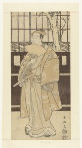 Schauspieler Sawamura Sojuro III als Oboshi Yuranosuke
