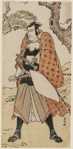 Ichikawa Danjuro V als reisender Krieger von Katsukawa Shunko