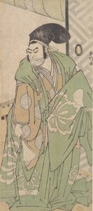 Der erste Nakamura Nakazo in der Rolle von Ko no Moronao, Juni 1786