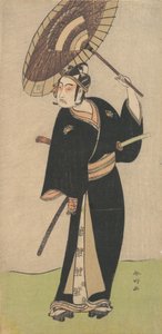 Der dritte Ichikawa Yaozo in der Rolle des Otokodate Sukeroku, 1784 von Katsukawa Shunko