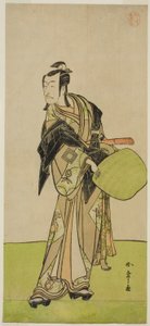 Der Schauspieler Ichikawa Danjuro V als Kakogawa Honzo im Stück Kanadehon Chushin Nagori no Kura, aufgeführt im Nakamura-Theater im neunten Monat, 1780