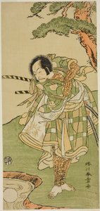 Der Schauspieler Ichikawa Danjuro V in einer nicht identifizierten Rolle