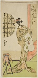 Der Schauspieler Nakamura Noshio I in einer unidentifizierten Rolle