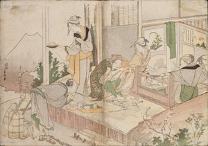 Ohne Titel von Katsushika Hokusai