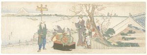 Daikagura-Darsteller, 1801-1805 von Katsushika Hokusai