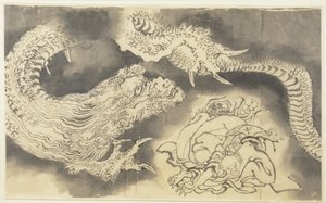 Drache von Katsushika Hokusai