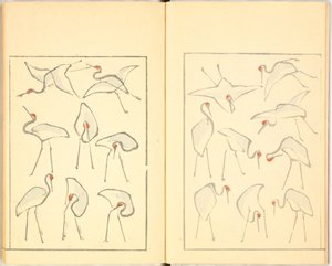Illustriertes Buch von Katsushika Hokusai