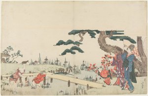 Irisgarten von Katsushika Hokusai