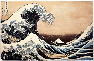 Die große Welle von Katsushika Hokusai