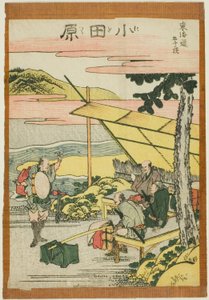 Odawara, aus der Serie "Dreiundfünfzig Stationen der Tokaido (Tokaido gojusan tsugi)"