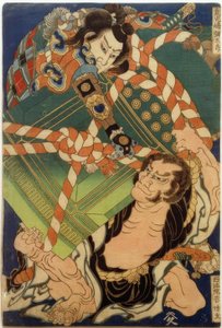 Onikojima Yatarō und Seihōin Akabōzu