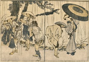Menschen im Regen, 1819, 1924