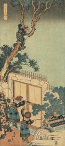 Druck aus der Serie "Ein wahrer Spiegel chinesischer und japanischer Gedichte"