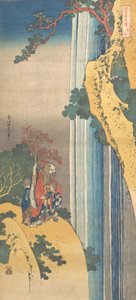 Ri Haku aus der Serie Spiegel japanischer und chinesischer Gedichte, ca. 1832 von Katsushika Hokusai
