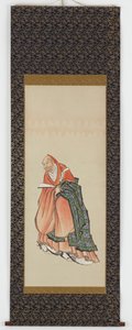 Sechs Unsterbliche der Poesie: Sojo Henjo, Edo-Periode, ca. 1806-1808 von Katsushika Hokusai