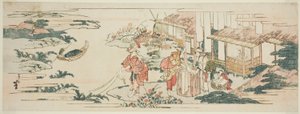 Der Chofu Juwelenfluss, einer der Sechs Juwelenflüsse