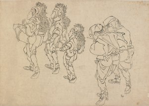 Der Löwentanz, spätes 18.-frühes 19. Jahrhundert