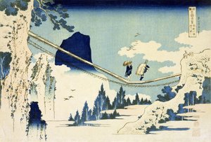 Die Hängebrücke zwischen Hida und Etchu