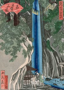 Der Wasserfall von Katsushika Hokusai