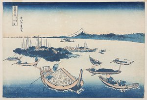 Tsukuda-jima in der Provinz Musashi