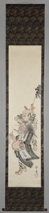 Ein Dämon als bettelnder Mönch von Kawanabe Kyosai