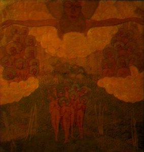 Triumph des Himmels, Studie für ein Fresko von Kazimir Severinovich Malevich