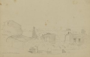 Blick vom Theater in Azani von Kellogg, Miner Kilbourne